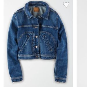 AE Cropped Jean Jacket